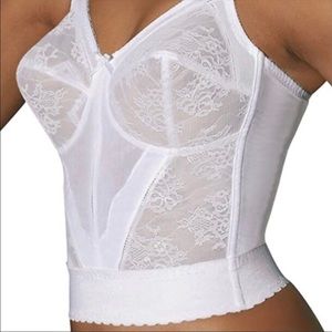 Vintage Bali Longline Soft Cup Bra 42B NWT